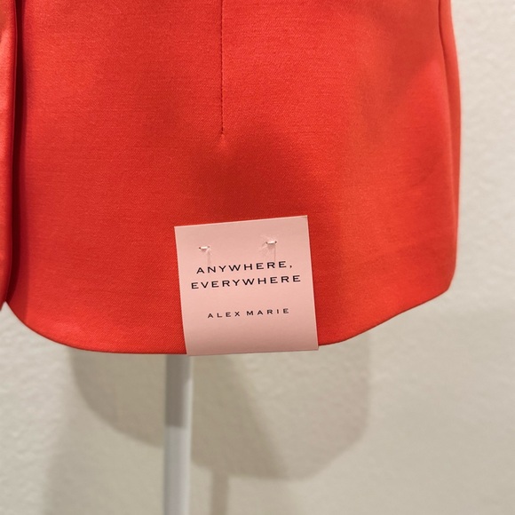 ALEX MARIE Women’s Orange Button-Down , Top. Size 16 - Picture 5 of 7